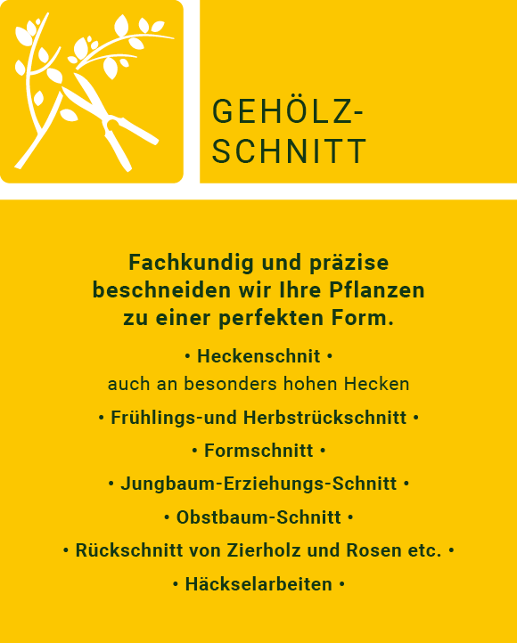 Gehölzschnitt