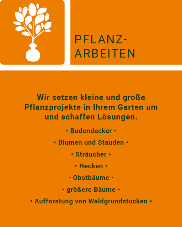 Pflanzarbeiten